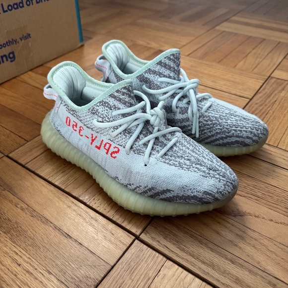 adidas gazelle silver green womens adidas Yeezy Boost 350 V2 Blue Tint Pre-Owned main image 0